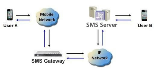 SMS schematic diagram
